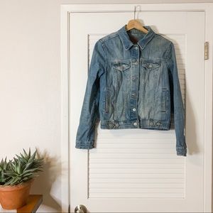 KOOKAI Parisian Hand Distressed Denim Jacket